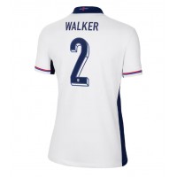 England Kyle Walker #2 Hemmatröja Kvinnor EM 2024 Korta ärmar